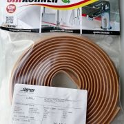 Уплотнительный плинтус Silikoner  Коричневый 4,2 м/п 20-10-08