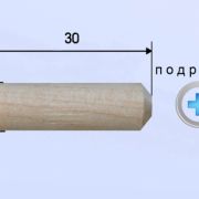 ШМ-01,  Шкант мебельный 7*30 (50 шт)