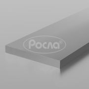 Торцевая пластина 25*3 (3,0), серебро