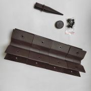 Шарнир для  высокой клумбы 30*300 ммПЛАСТИК ,90 град