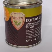 ВЕРЕС МАСЛО для наружных работ 0,25л «OIL EXTERIOR» №2 Сосна  «VERES»