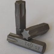Бита Basic односторонняя CrV 25 мм T40